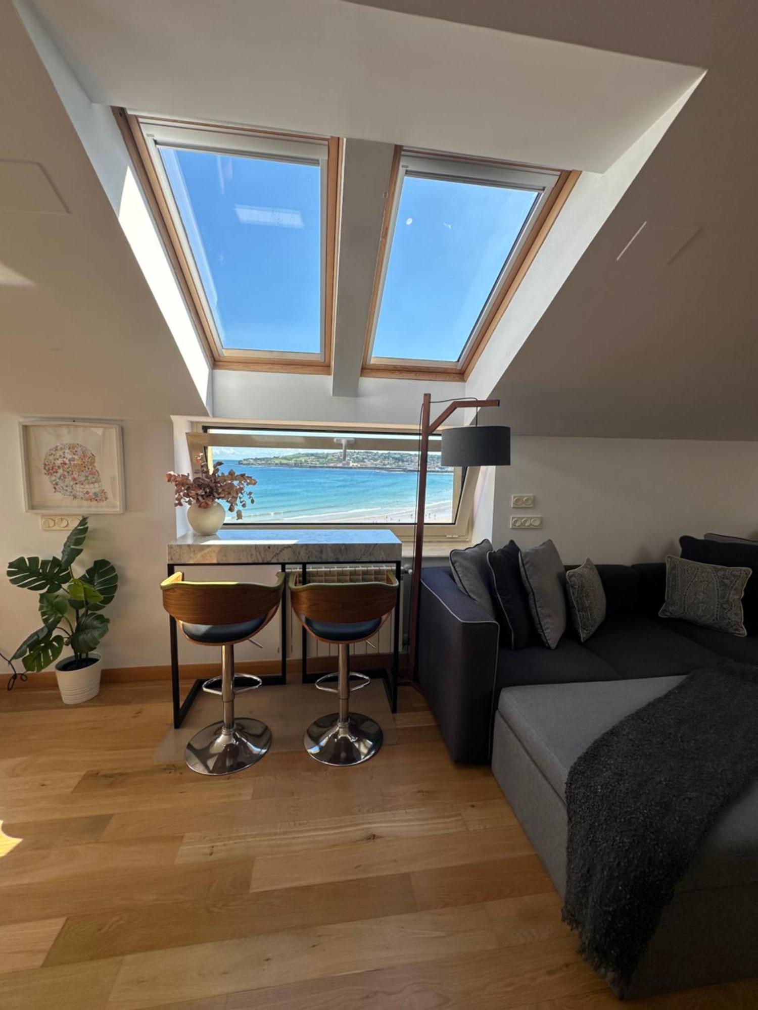Bustos Home Apartamento Gijón Eksteriør billede